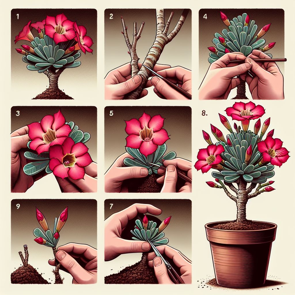 Propagating Of Roses Desert Rose Propagation Guide: Grow from Cuttings & Seeds Easily - All ...